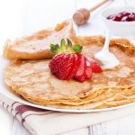 crepe mix plate snack circus