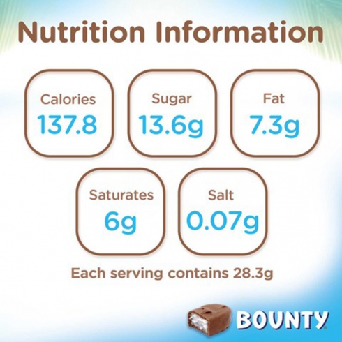 BOUNTY MILK TRIO 85g (6 Box of 21)