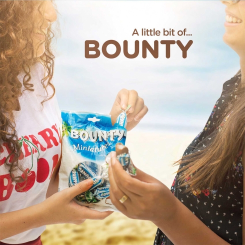 BOUNTY MINIATURES 150g Bag (Box of 24)