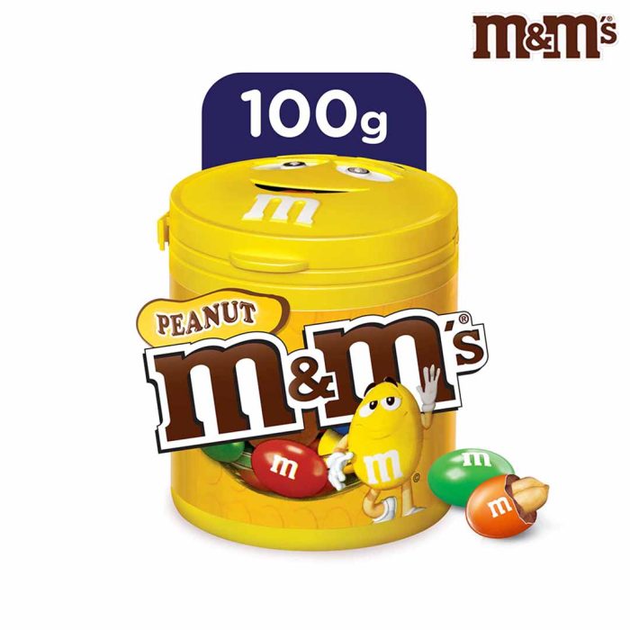 M&M’S® Peanut Chocolate Canister 100g