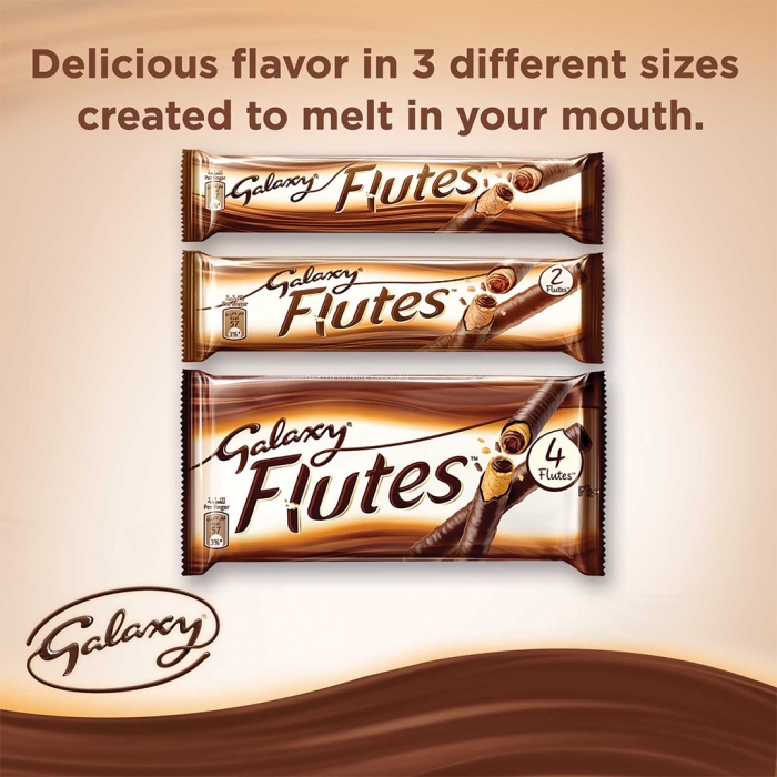 Galaxy® Flutes Chocolate Twin Finger 22.5g