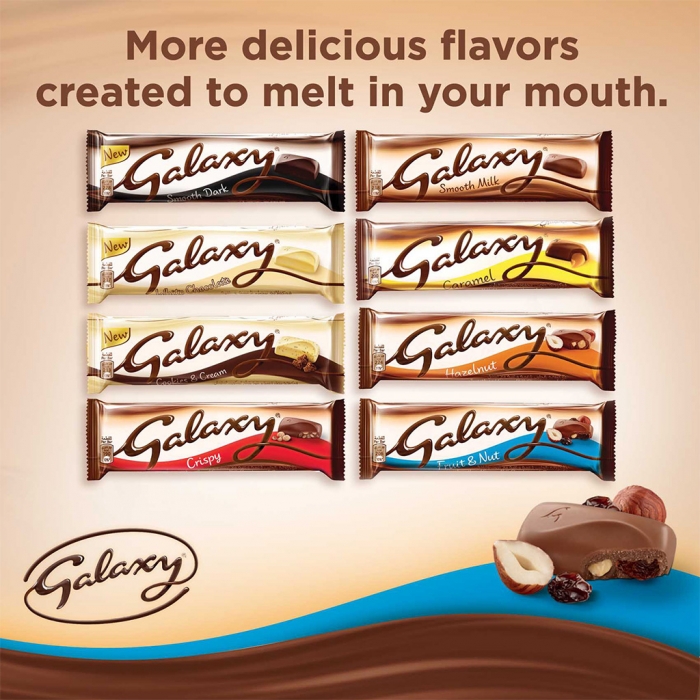 Galaxy® Fruit & Nut Chocolate Bar 40g