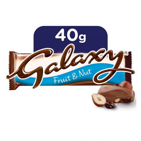 Galaxy® Fruit & Nut Chocolate Bar 40g