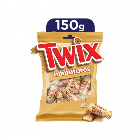 Twix® Miniatures Bars Pouch 150g