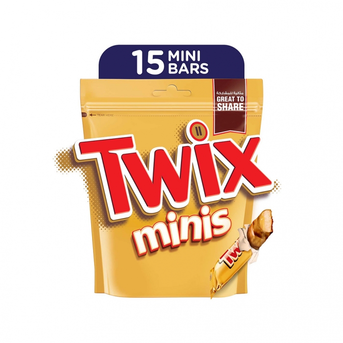 Twix® Minis (15 pcs) Pouch 300g