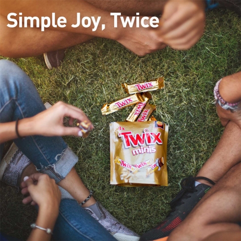 Twix® Minis (15 pcs) Pouch 300g