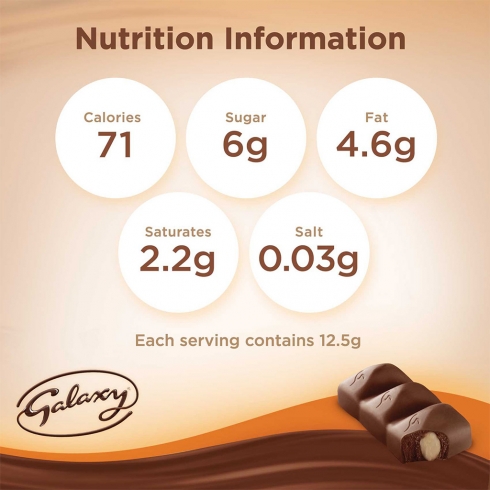 Galaxy® Minis (12pcs) Hazelnut 150g
