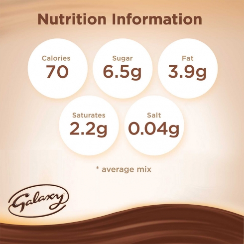 Galaxy® Minis (60pcs) Assorted 750g