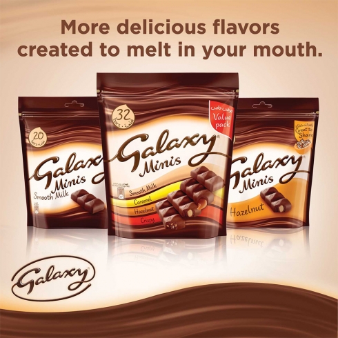 Galaxy® Minis (60pcs) Assorted 750g