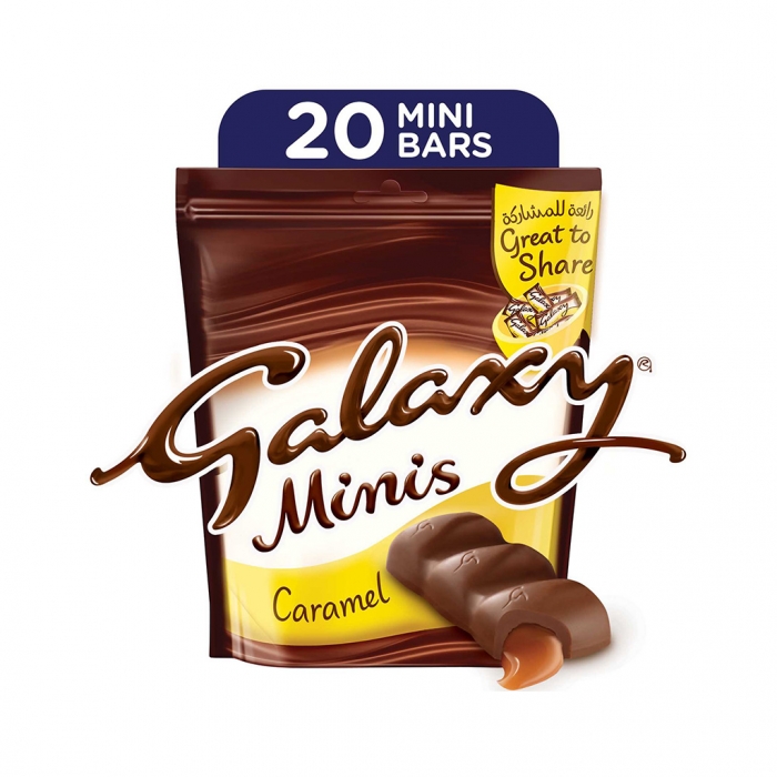 Galaxy® Minis (20pcs) Caramel 280g