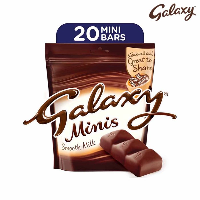 Galaxy® Minis (20pcs) Smooth Milk 250g