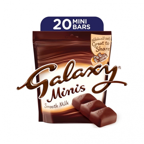 Galaxy® Minis (20pcs) Smooth Milk 250g
