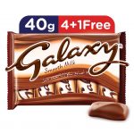 Galaxy® Smooth Milk 40g Multipack 5pcs