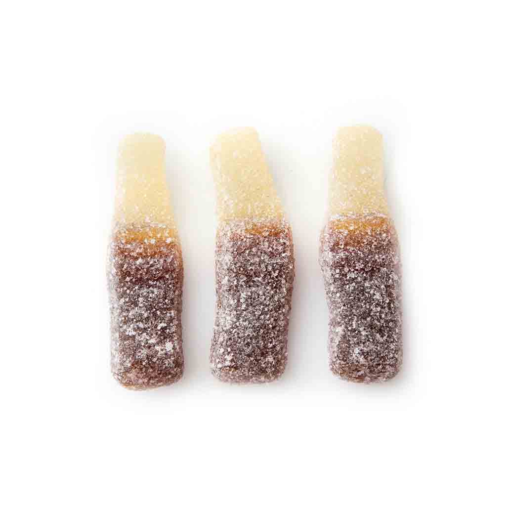 Fizzy Mini Cola Bottles Bag of 2kg | Snack Circus INC