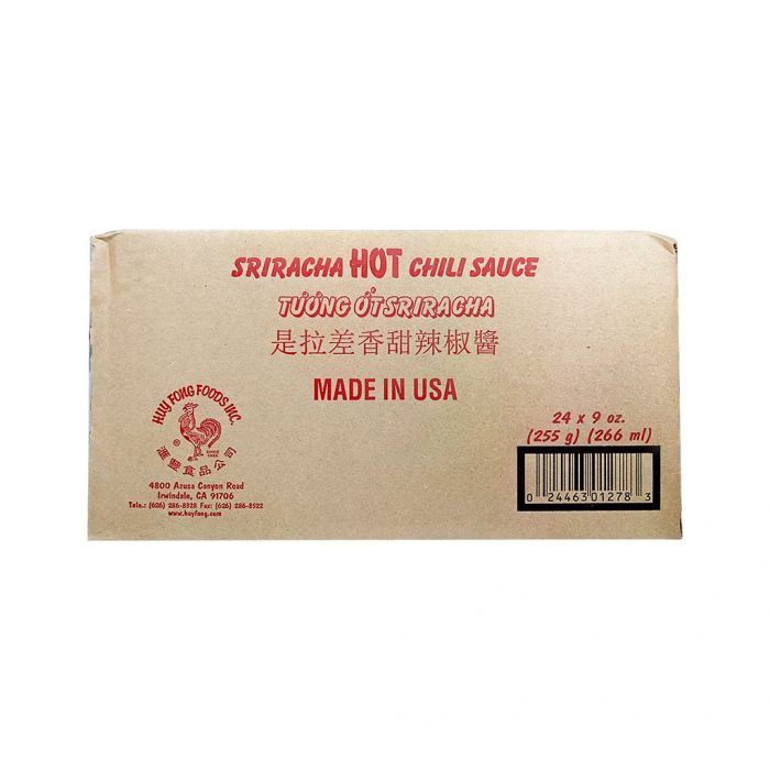 Sriracha Hot Chilli Sauce 9 oz