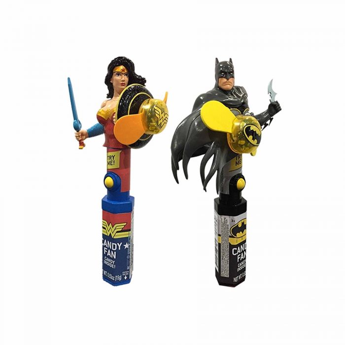 Batman & Wonder Woman Candy Fan