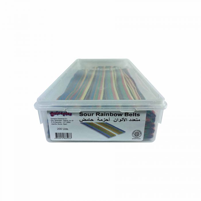 Sour Rainbow Belts Gummy