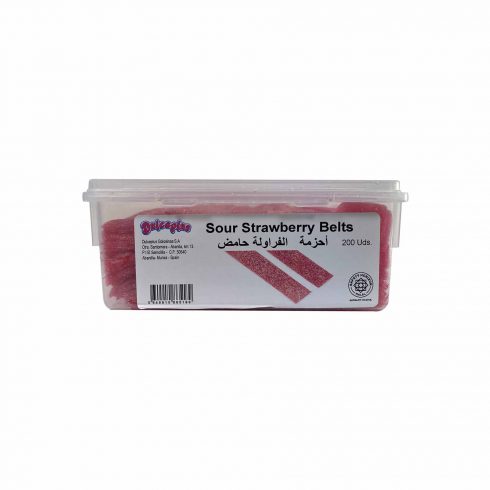 Sour Strawberry Belts Gummy