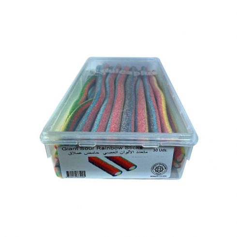 Giant Sour Rainbow Sticks
