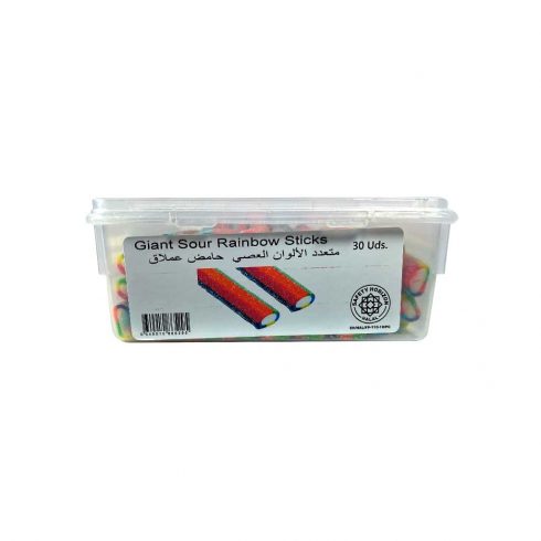 Giant Sour Rainbow Sticks