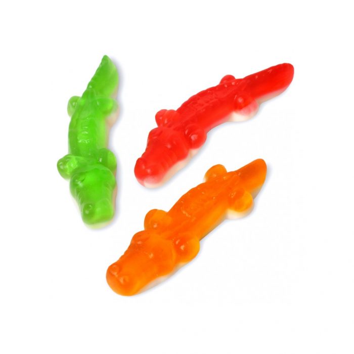Fruit Flavoured Jelly Candy in Big Crocodile Shape 2kg Bag