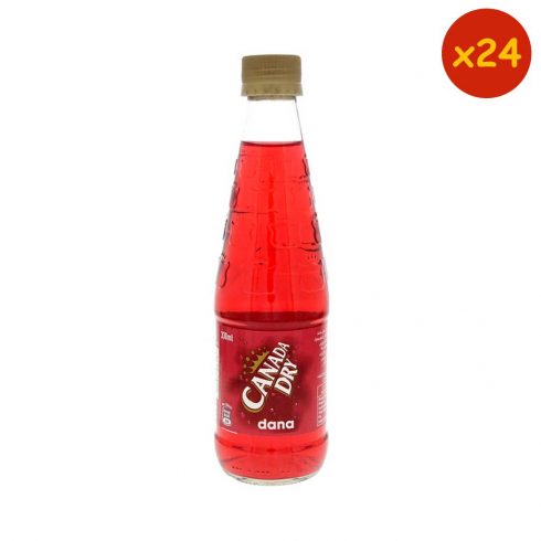 Canada Dry Dana Soda Glass Bottle 330ml