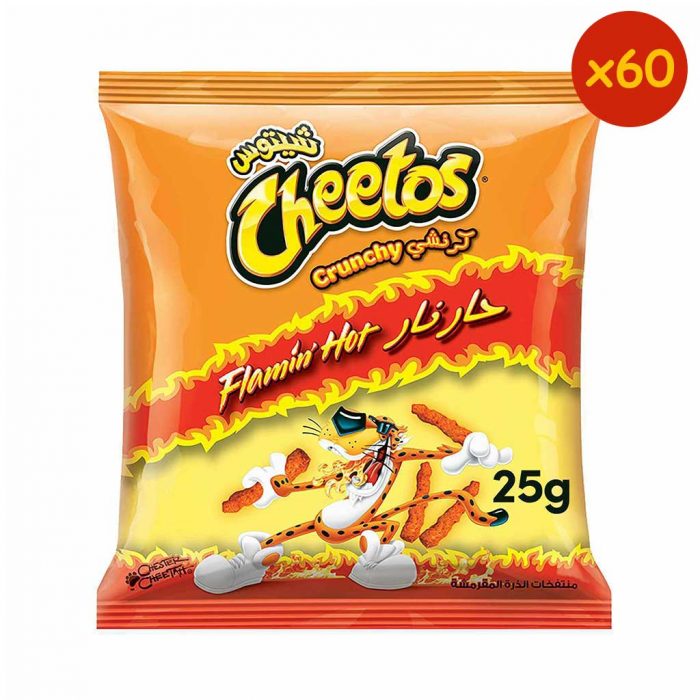 Cheetos Crunchy Flamin Hot Sticks 25g