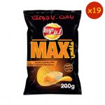 Lay’s Max Creamy Cheddar Cheese Flavoured Potato Chips 200g