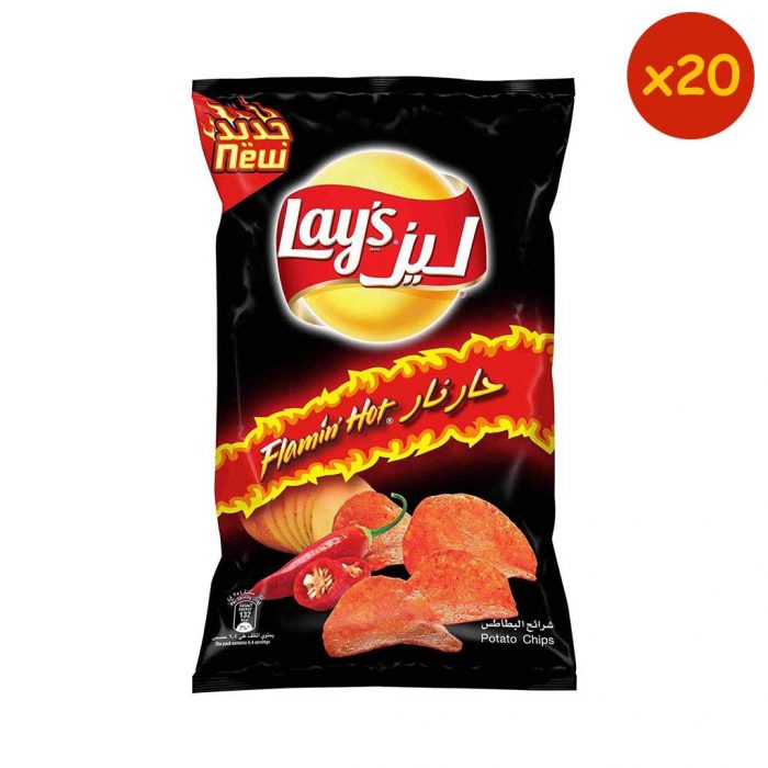 Lay's Max Flamin Hot Potato Chips 48g
