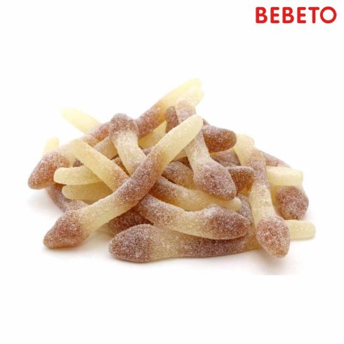 BEBETO Sour Cola Worms 1kg Bag