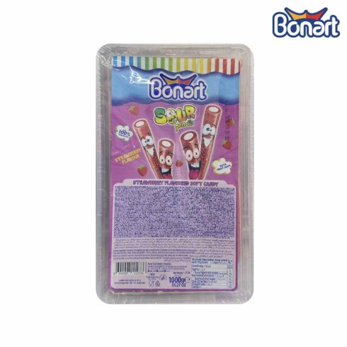 BONART Sour Pencils Strawberry 1kg - Image 2
