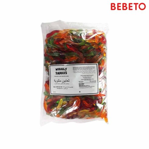 Wiggly Snakes Gummy Bag of 2kg - Image 2