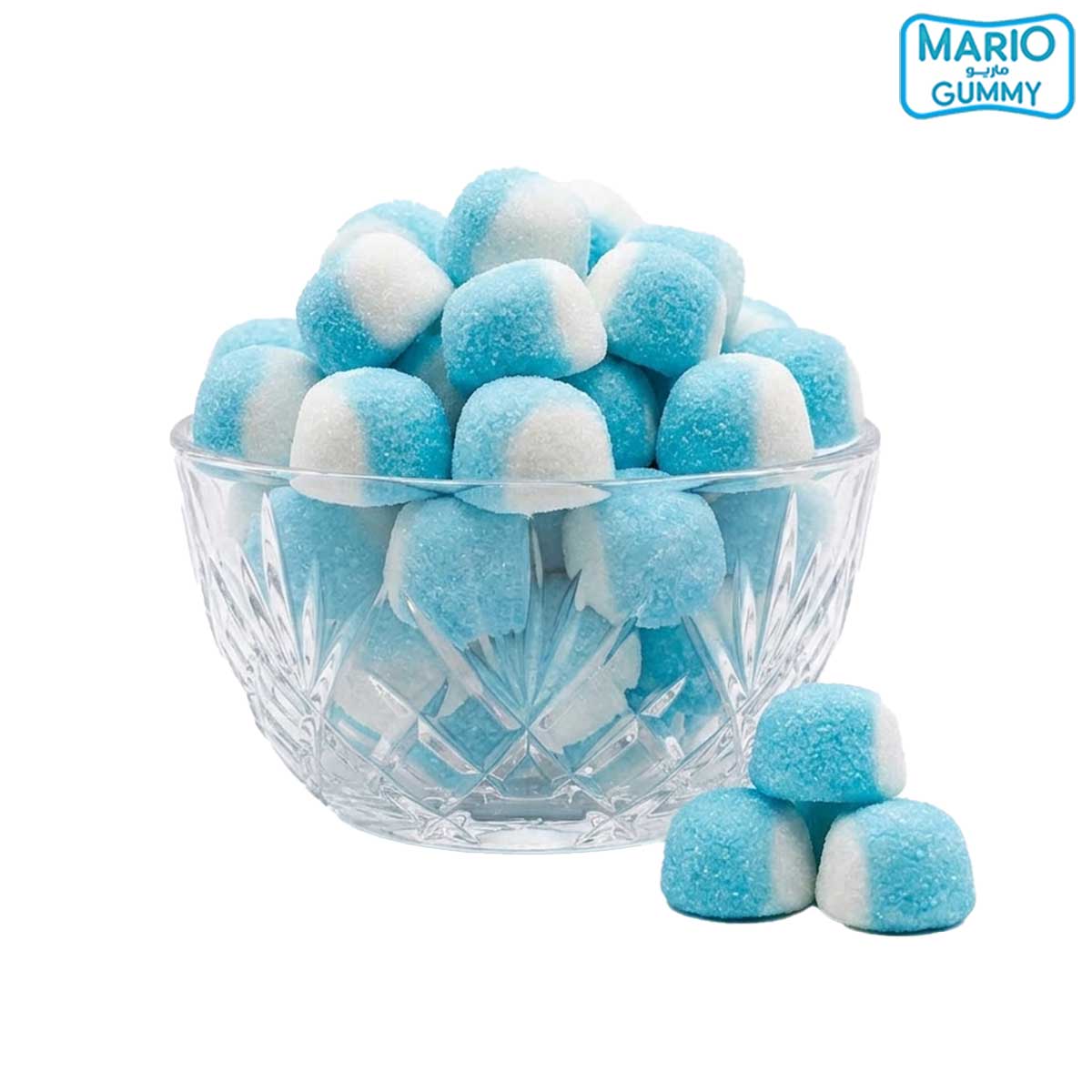 MARIO Blue Kisses Gummy 1kg