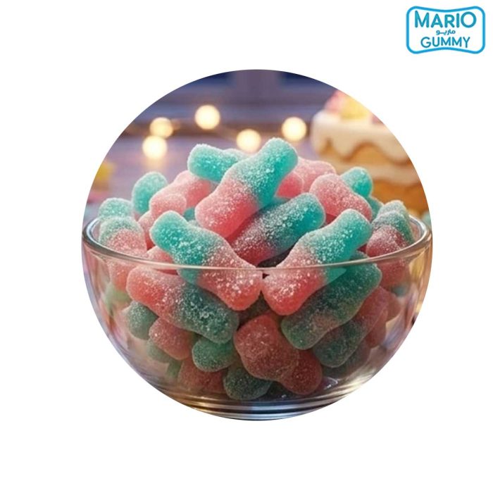 MARIO Fizzy Bottles Blue & Pink