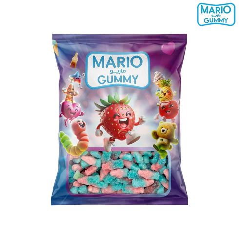 MARIO Fizzy Bottles Blue & Pink