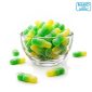 MARIO Fizzy Bottles Green & Yellow Gummy