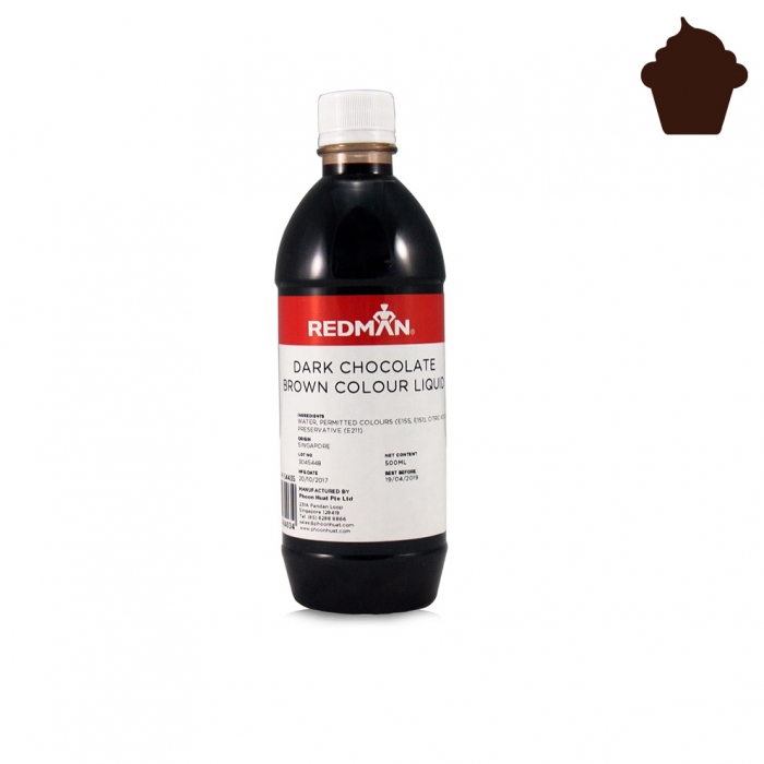edible food colour liquid brown