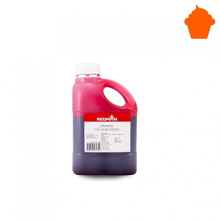 edible food colour orange