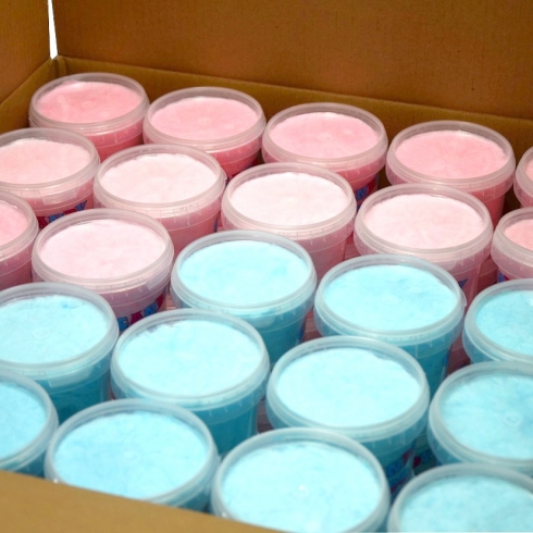 Candy floss cotton