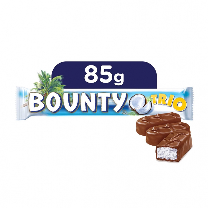 BOUNTY MILK TRIO 85g (6 Box of 21)