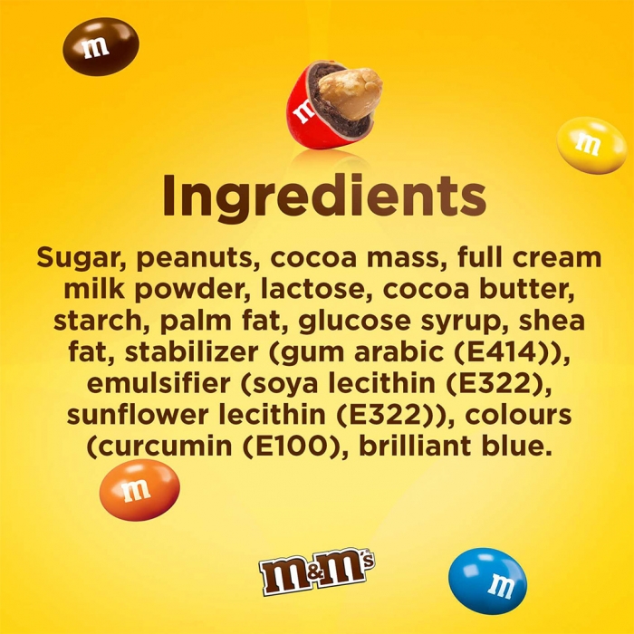 M&M’S® Peanut Chocolate 100g