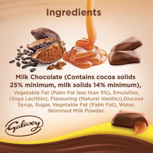 Galaxy® Caramel 40g Multipack