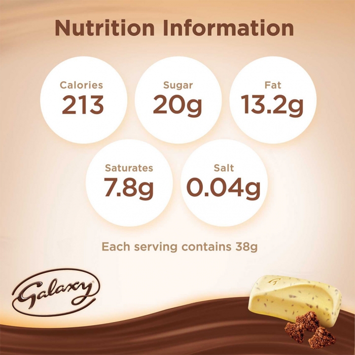 Galaxy® Cookies & Cream 38g Multipack