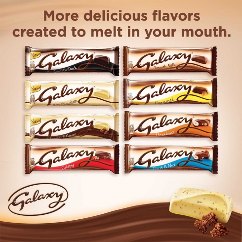 Galaxy® Cookies & Cream 38g Multipack