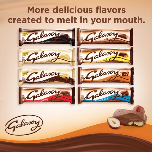 Galaxy® Hazelnut Chocolate Bar 90g x24