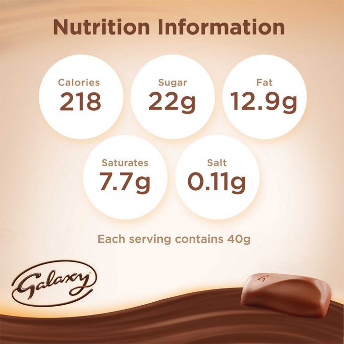 Galaxy® Smooth Milk Chocolate Bar 40g