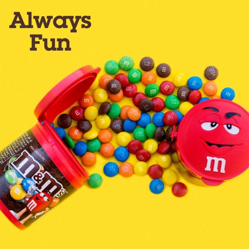 M&M’S® Milk Chocolate Canister 100g