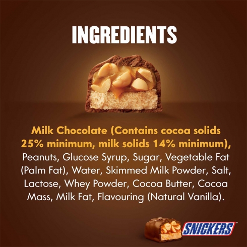 Snickers™ Chocolate Bars (6pcs) Multipack 50g