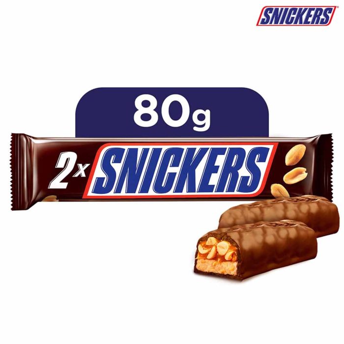 Snickers™ Duo Chocolate Bar 80g
