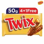 Twix® Chocolate 50g (5pcs) Multipack